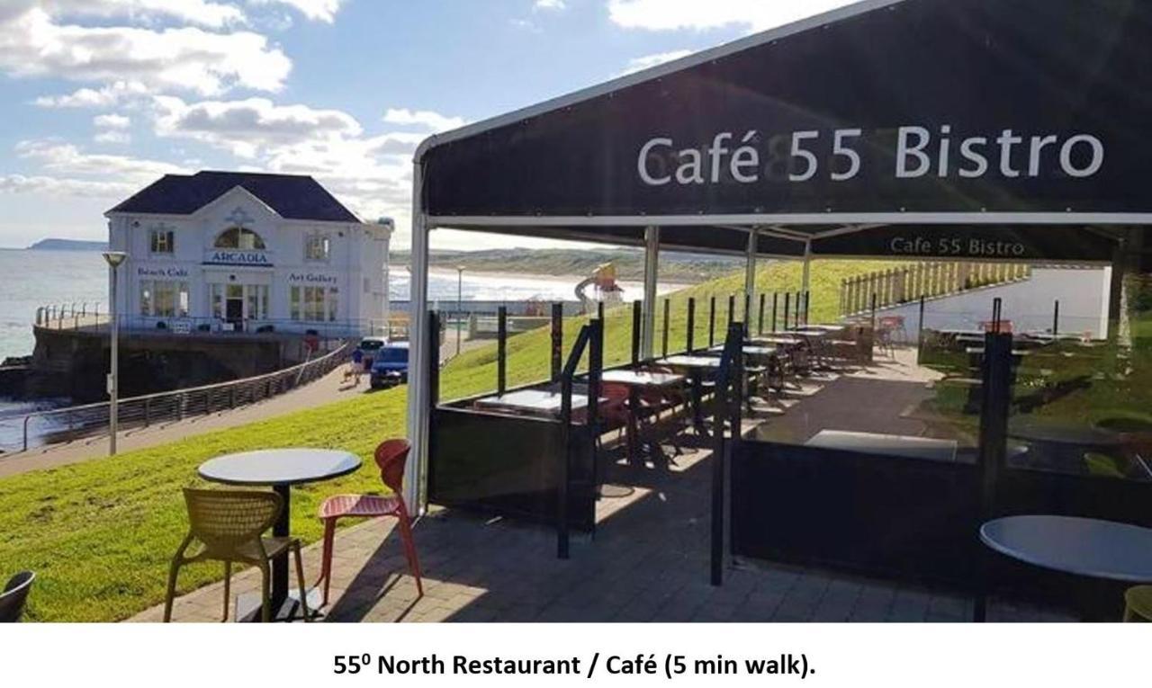 Apt3, No 2 Antrim Gardens, Portrush With Seaview Kültér fotó