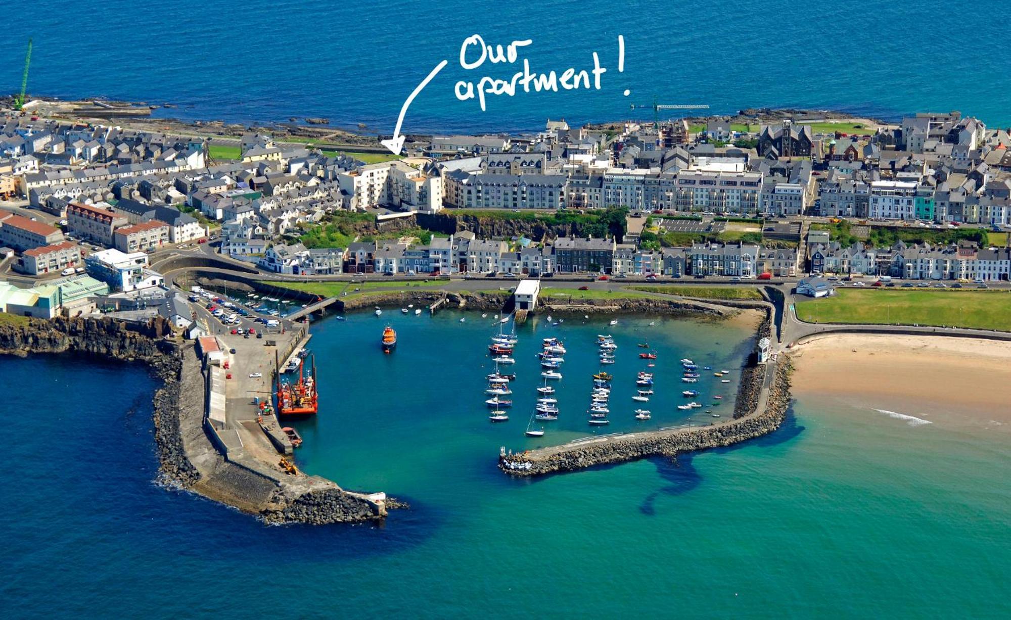 Apt3, No 2 Antrim Gardens, Portrush With Seaview Kültér fotó